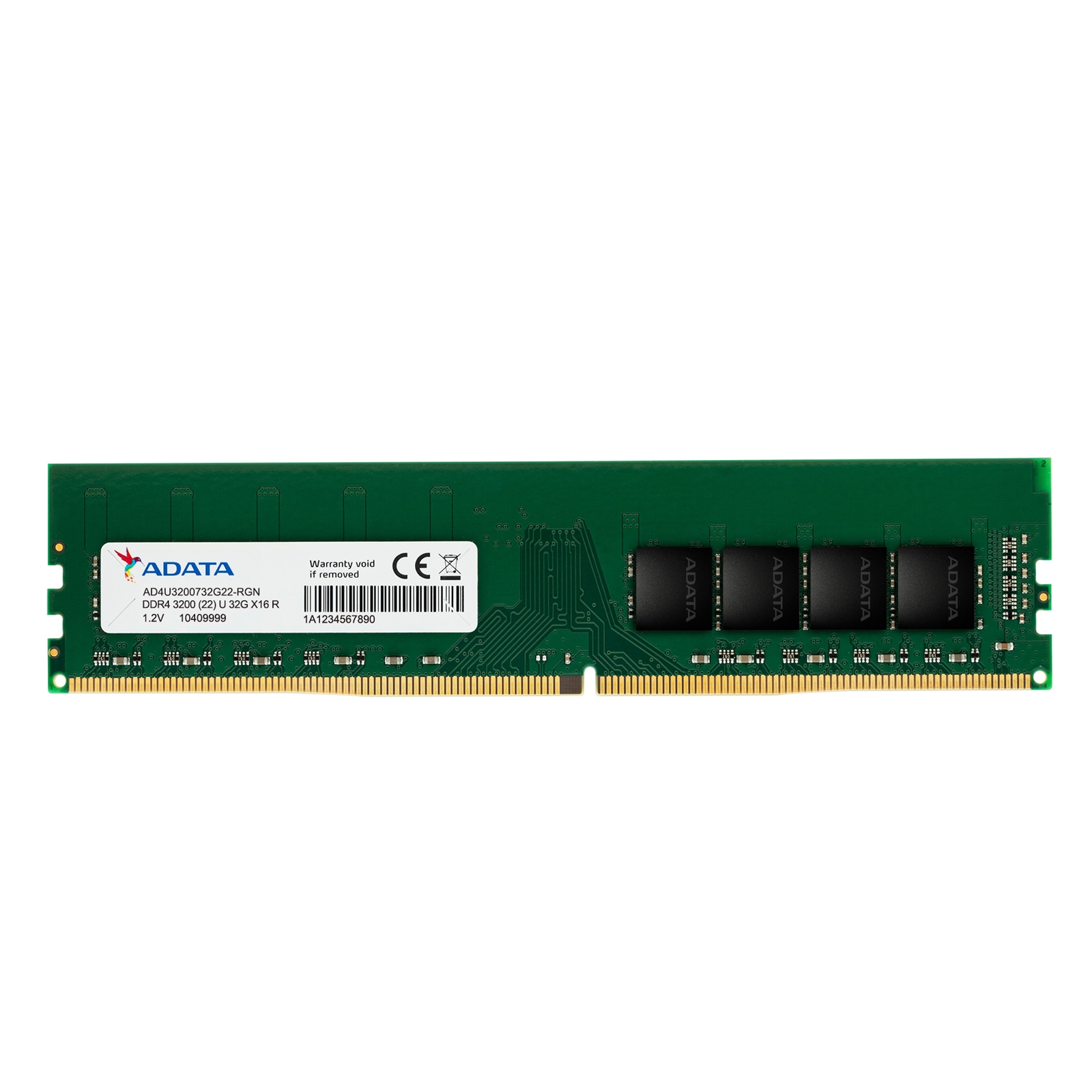 16GB 3200 PC4-25600 DDR4 CL22 288PIN
