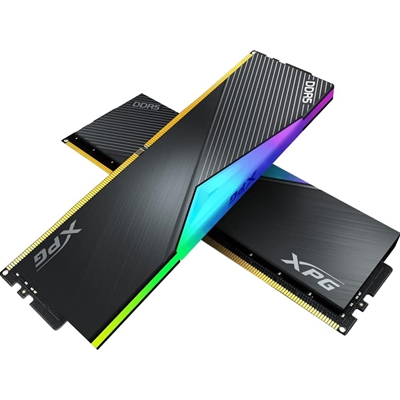 Adata XPG Lancer RGB AX5U6400C3232G-DCLARBK 64GB U-DIMM System Memory DDR5, 6400MHz, 2 x 32GB