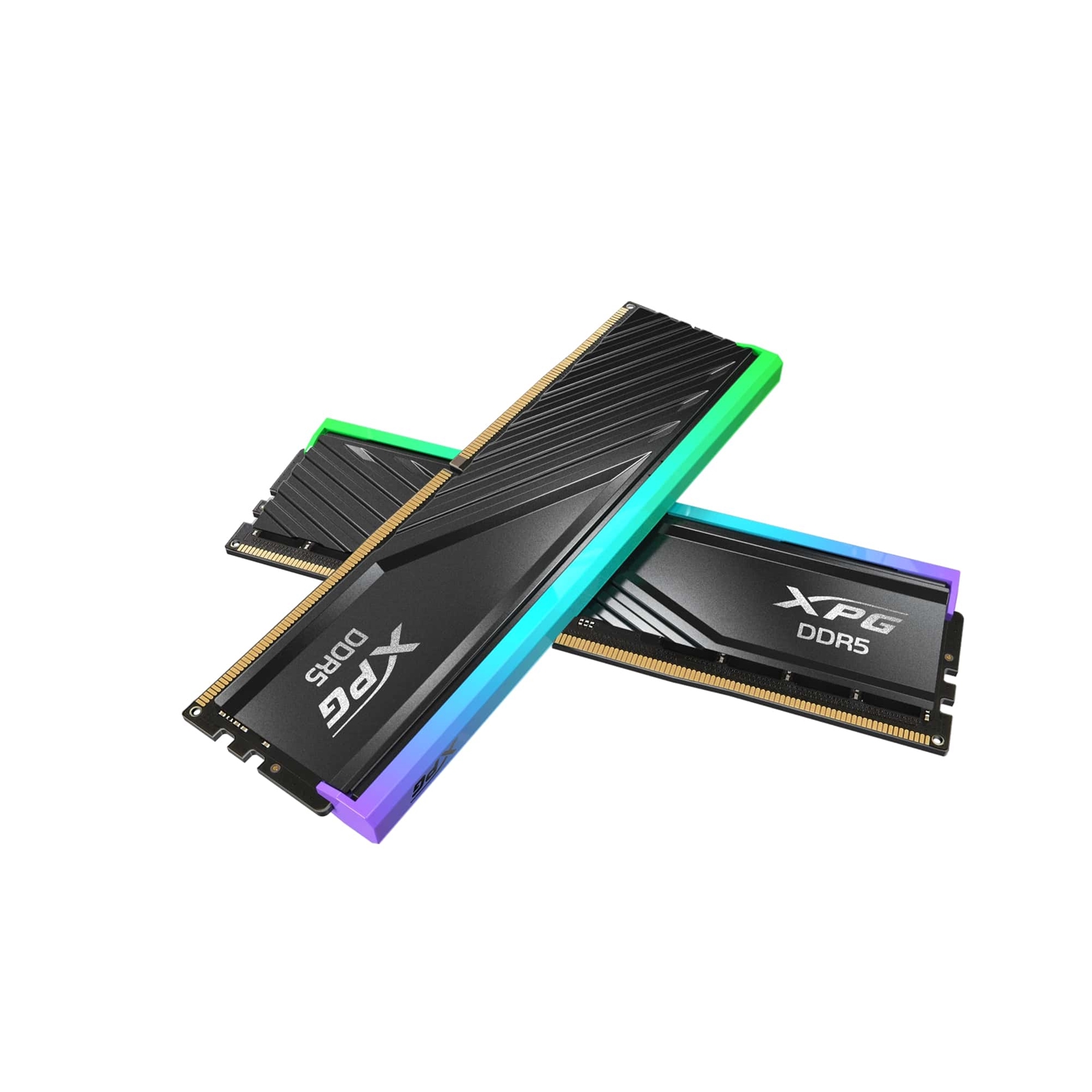 (image for) Adata LANCER RGB AX5U6000C3616G-DTLABRBK DDR5 6000MHz, 32GB, (2 x 16GB) CL36-38-38, 1.35v, Retail, Black RGB System Memory