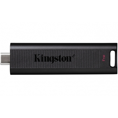 Kingston DTMAX/1TB DataTraveler Max 1TB USB-C USB Drive, USB3.2, Gen2, 1000MB/s, Black, Retail Boxed