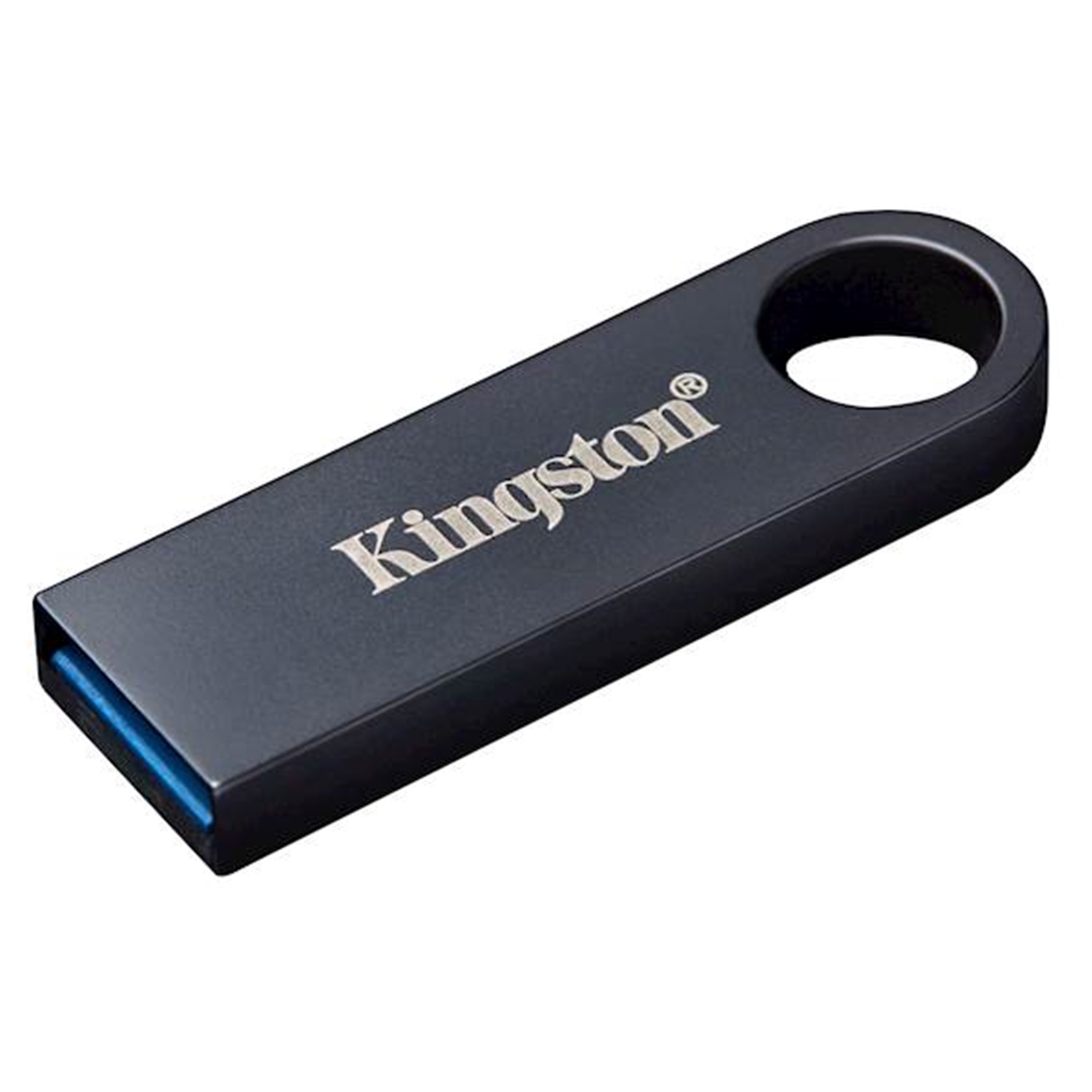 (image for) Kingston DataTraveler SE9 KE-U2X64-1AC USB Flash Drive, 64GB, USB 3.2, Read 220MB/s, Write 100MB/s, Nickle Casing