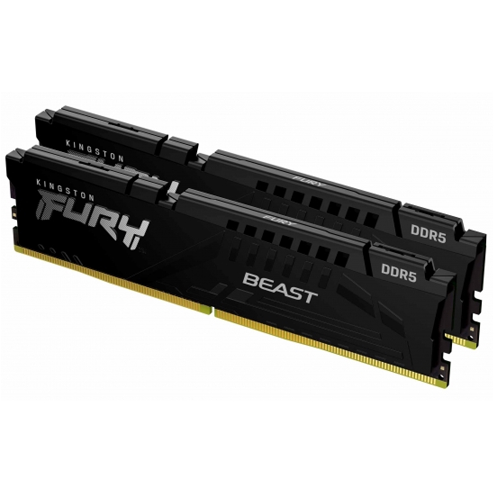 (image for) Kingston FURY Beast KF552C40BB2K2-64 64GB (2x 32GB) DIMM System Memory, 5200MHz, DDR5, CL40, Black, Intel XMP