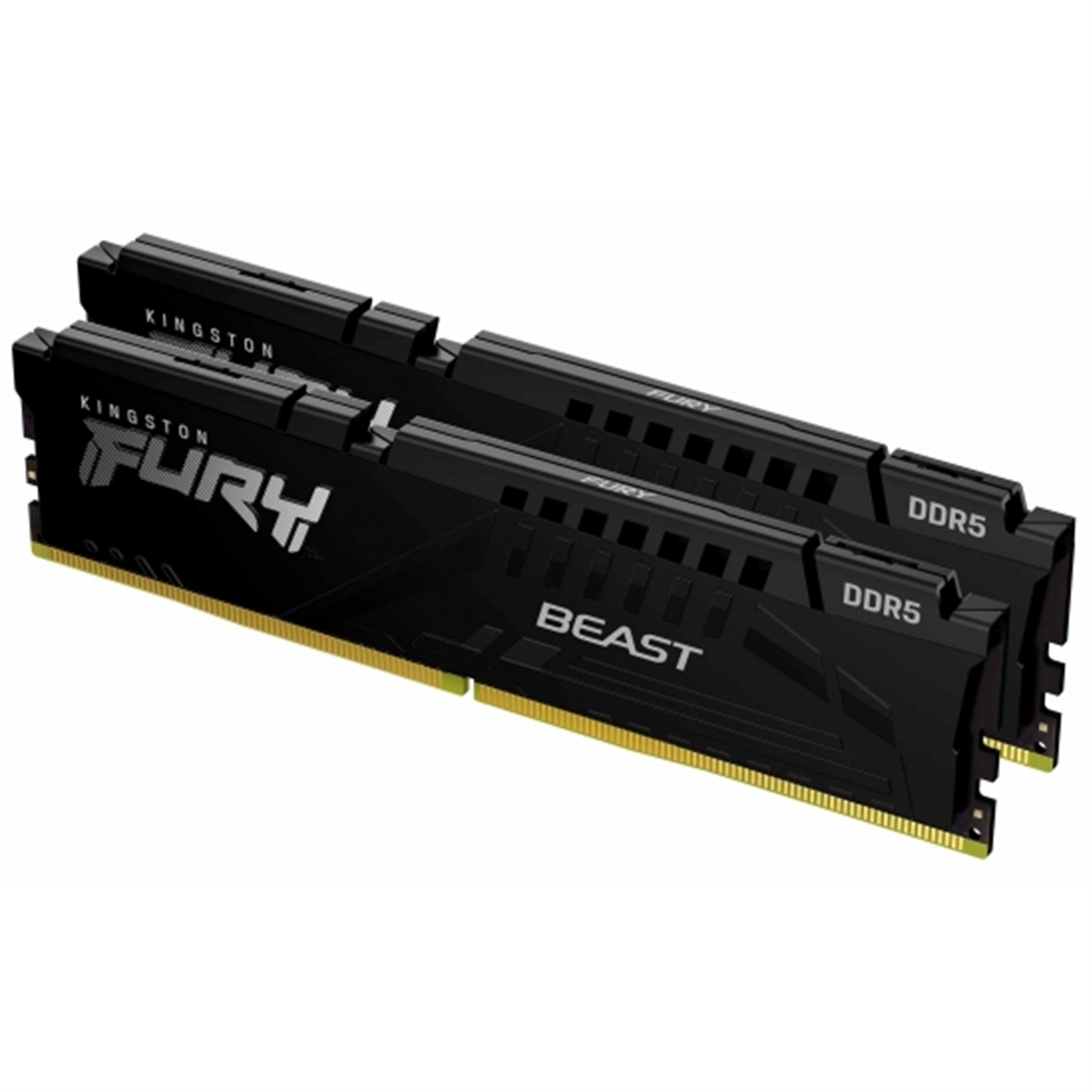 (image for) Kingston FURY Beast KF560C30BBEK2-32 32GB (2x 16GB) DIMM System Memory,6000MHz, DDR5, CL30, Black