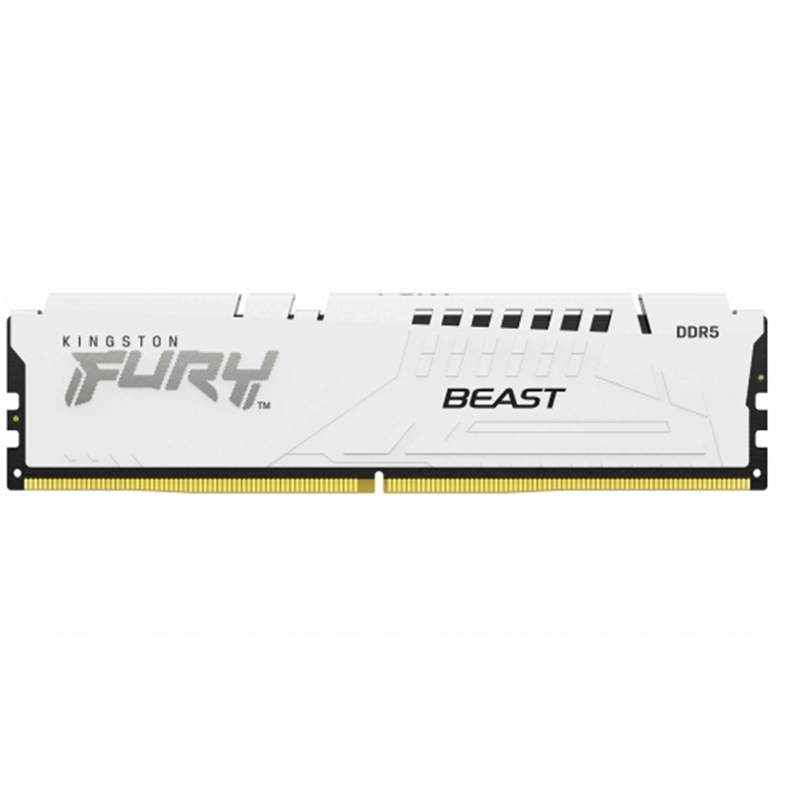 Kingston FURY Beast KF560C36BWE2-16 16GB (1x 16GB) DIMM System Memory, 6000MHz, DDR5, CL36, White, Intel XMP, AMD EXPO