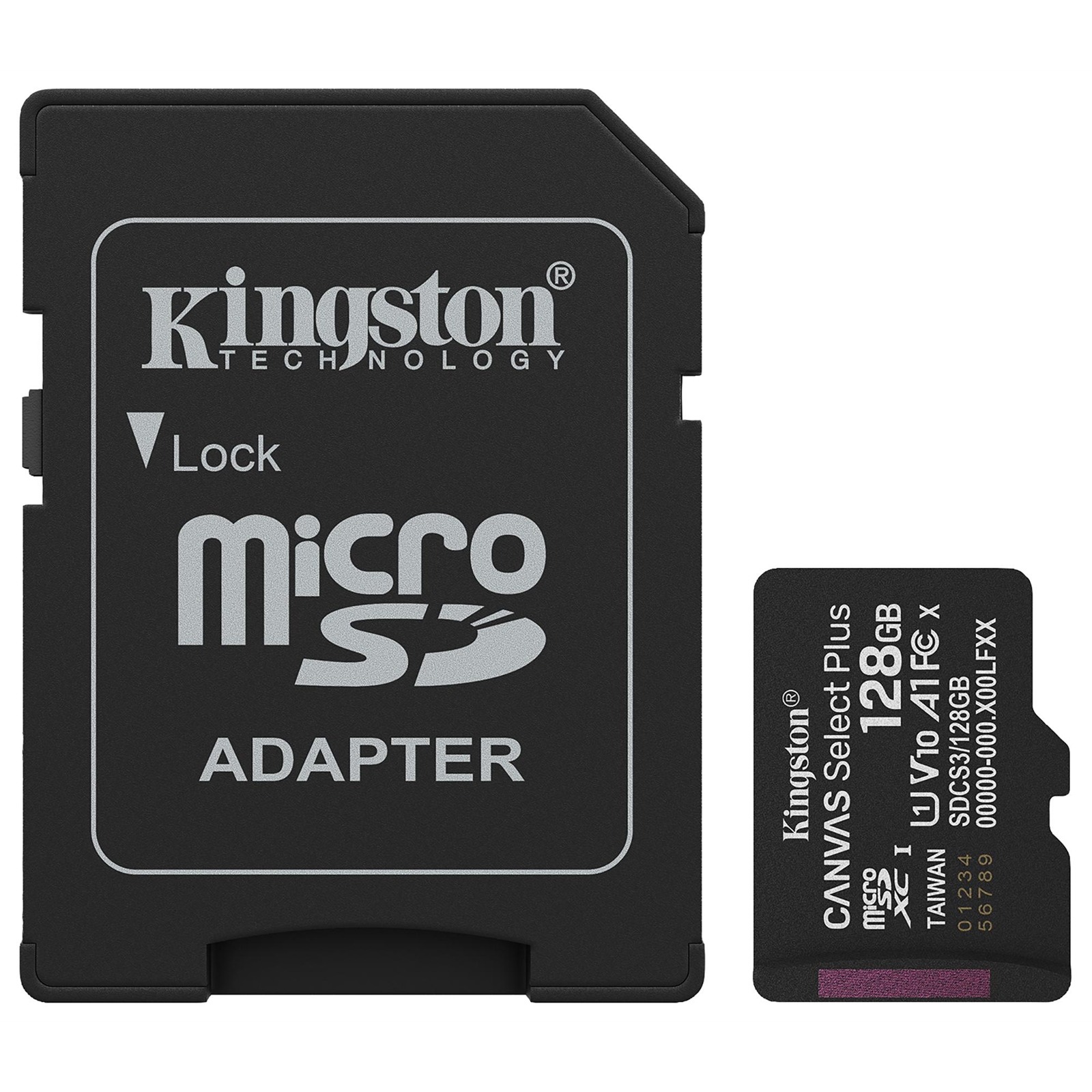 KINGSTON 128GB CANVAS MICROSDXC CARD