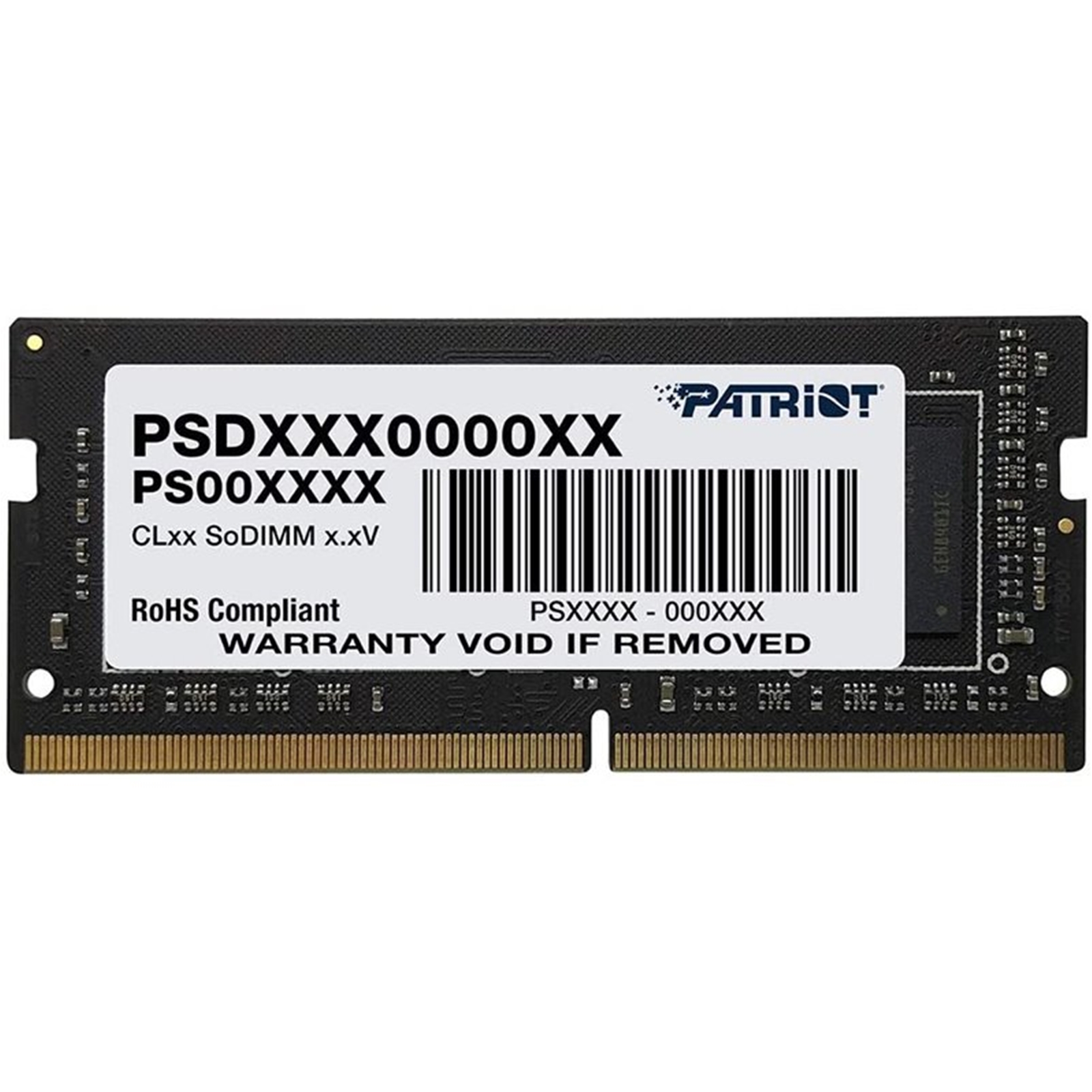 (image for) Patriot Signature Line 16GB No Heatsink (1 x 16GB) DDR4 2666MHz SODIMM System Memory