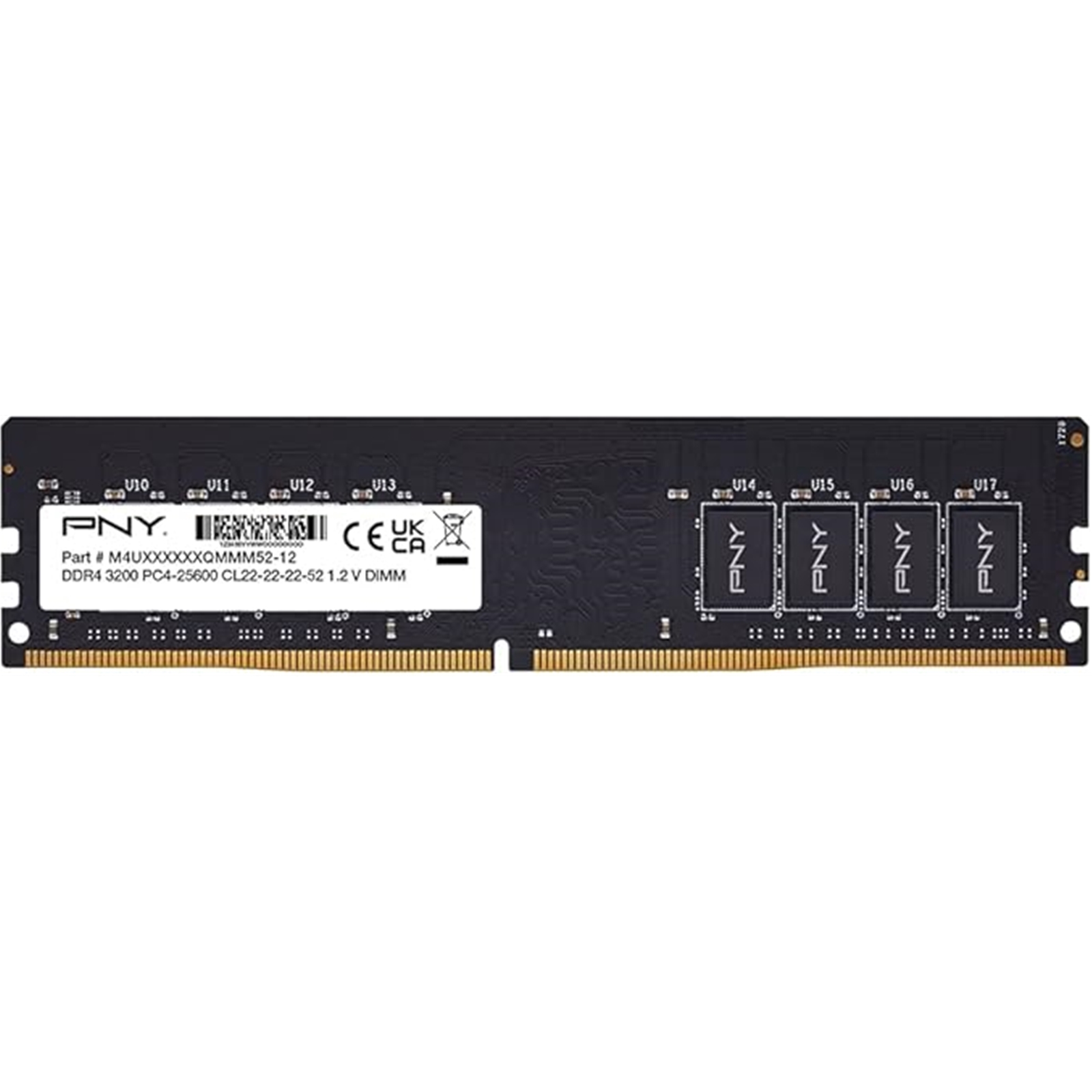 (image for) PNY MD16GSD43200-SI 16GB DDR4 3200MHz DIMM Bulk System Memory