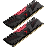 PNY XLR8 32GB (2 x 16GB) DDR4 3200MHz DIMM Red / Black Gaming Memory