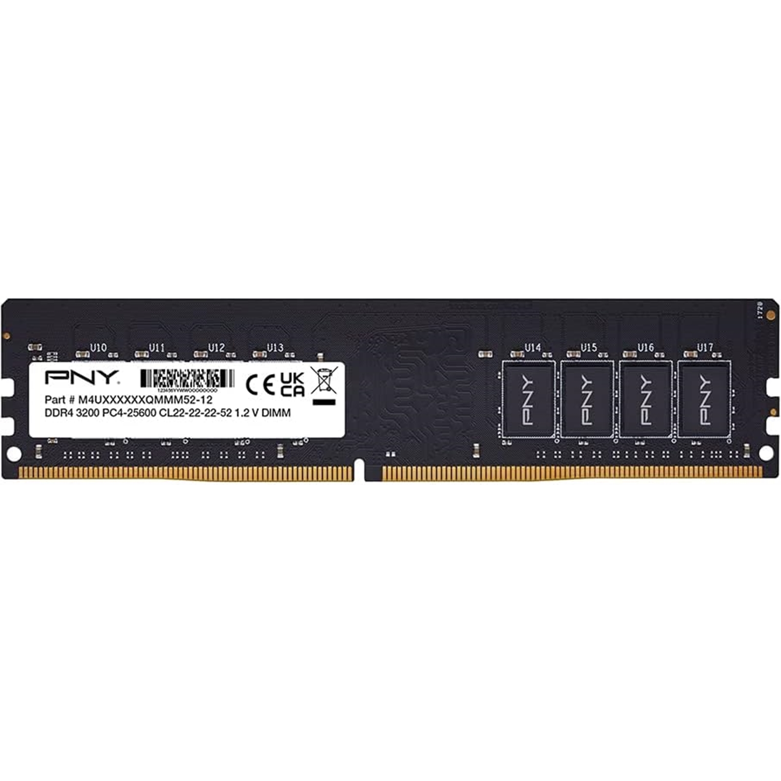 (image for) PNY MD8GSD43200-SI 8GB DDR4 3200MHz DIMM Bulk System Memory