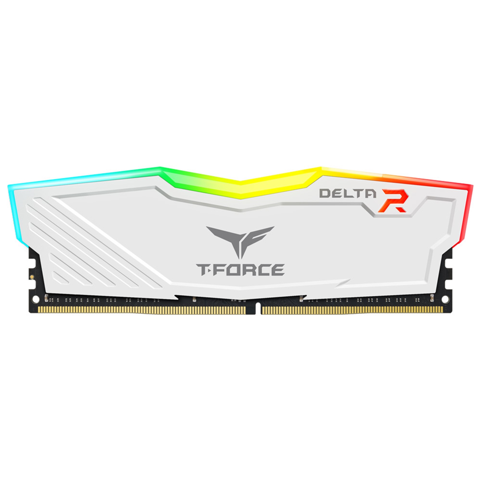 TEAM DELTA 16GB DESKTOP MEMORY, RGB, DDR4, 3200MHZ, CL16,  WHITE