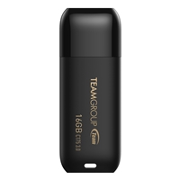 Team C175 16GB USB 3.1 Black USB Flash Drive