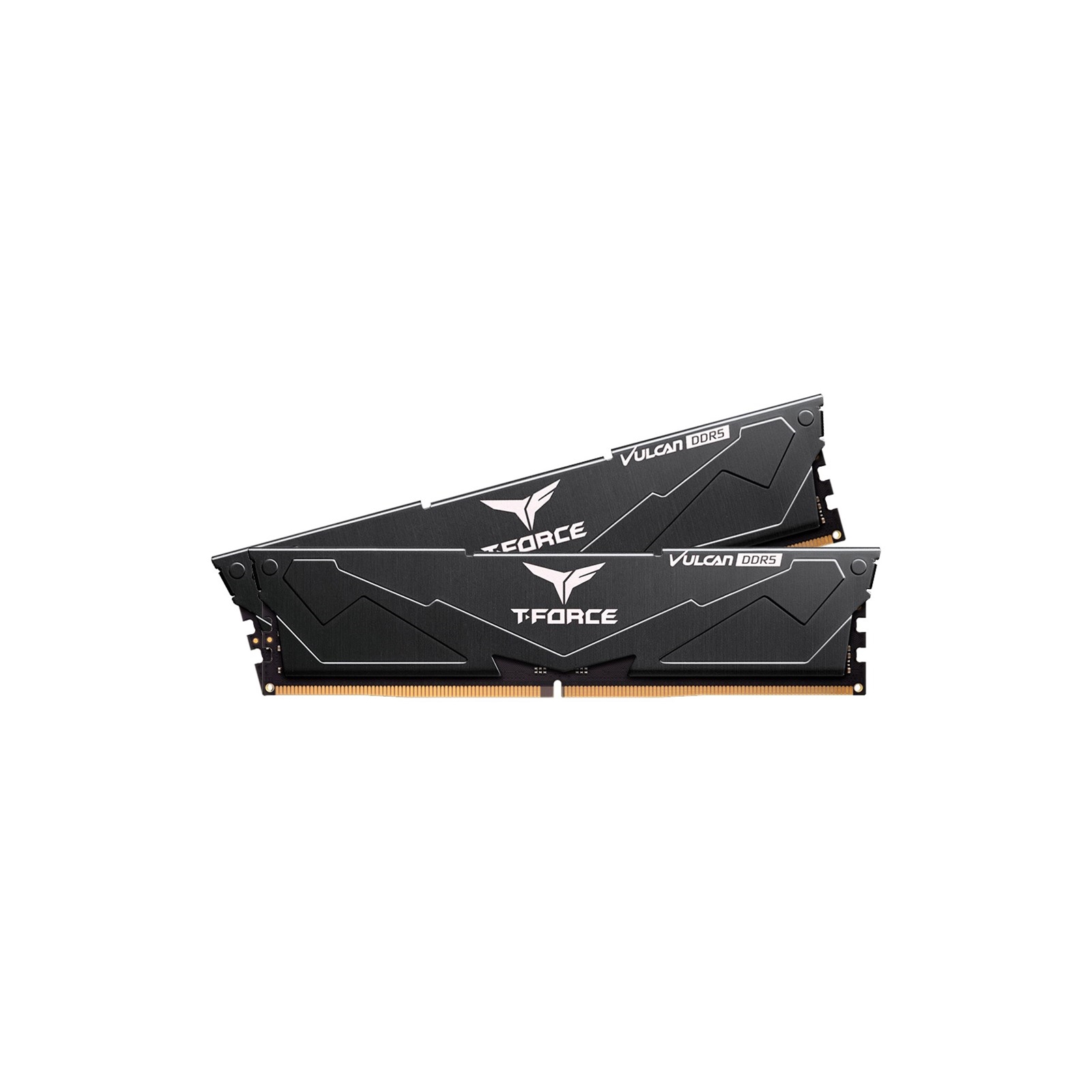 (image for) Team T-Force Vulcan 32GB System Memory (2 x 16GB), DDR5 6400, 40-40-40-84, 1.35v, Black