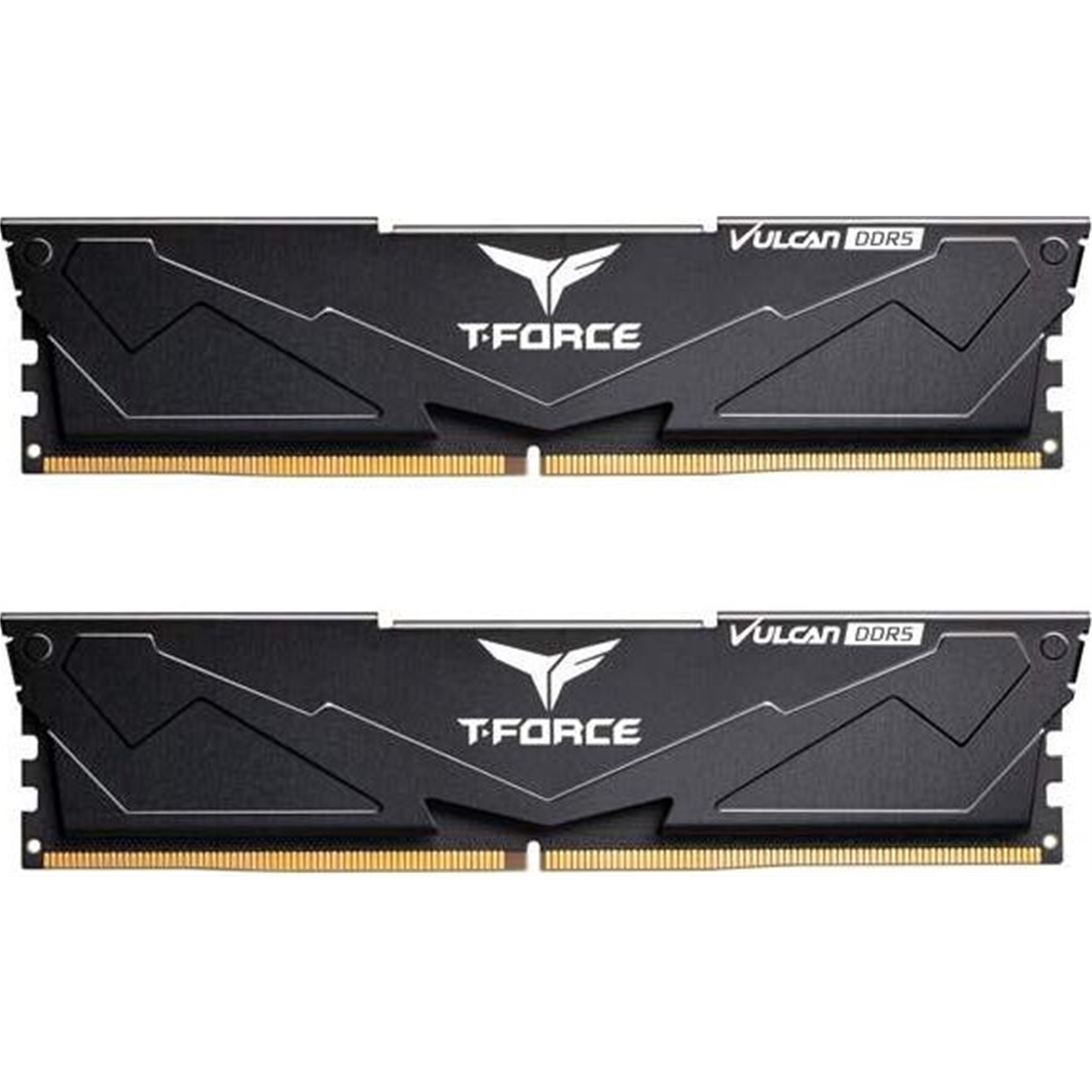 (image for) TeamGroup T-Force VULCAN black DIMM Kit 64GB (2 x 32GB), DDR5, 6000MHz System Memory