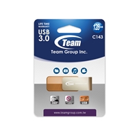 Team Color Series C143 64GB USB 3.0 Brown USB Flash Drive