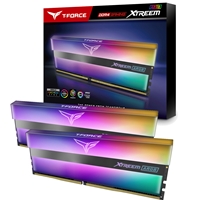 Team T-Force XTREEM ARGB 16GB Black Heatsink with ARGB LEDs (2 x 8GB) DDR4 3200MHz DIMM System Memory