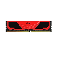 Team ELITE+ 4GB Red Heatsink (1 x 4GB) DDR4 2400MHz DIMM System Memory