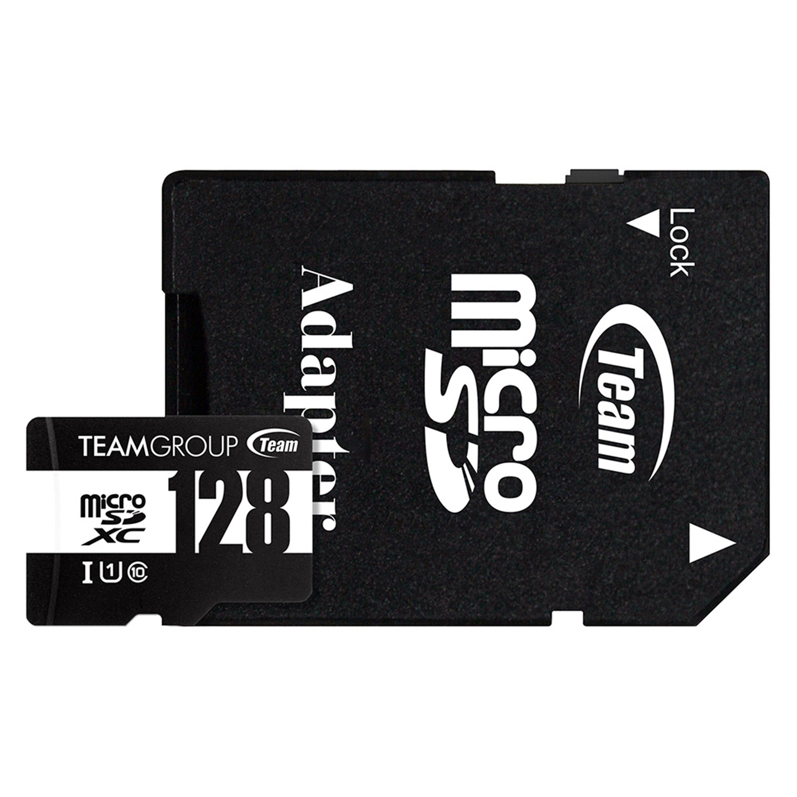 (image for) Team 128GB Micro SDXC UHS-1 Class 10 Flash Card with Adapter
