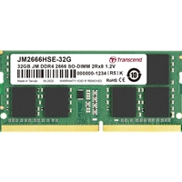 Transcend 32GB (1 x 32GB) DDR4 2666MHz SODIMM System Memory