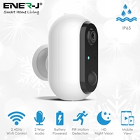 Smart Wireless 1080P Battery Camera with Rechargeable batteries, IP65