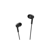 Genius Hs-m300 In-ear Headphones With In-line Controller And Mic, Black 31710006400 - Tgt01