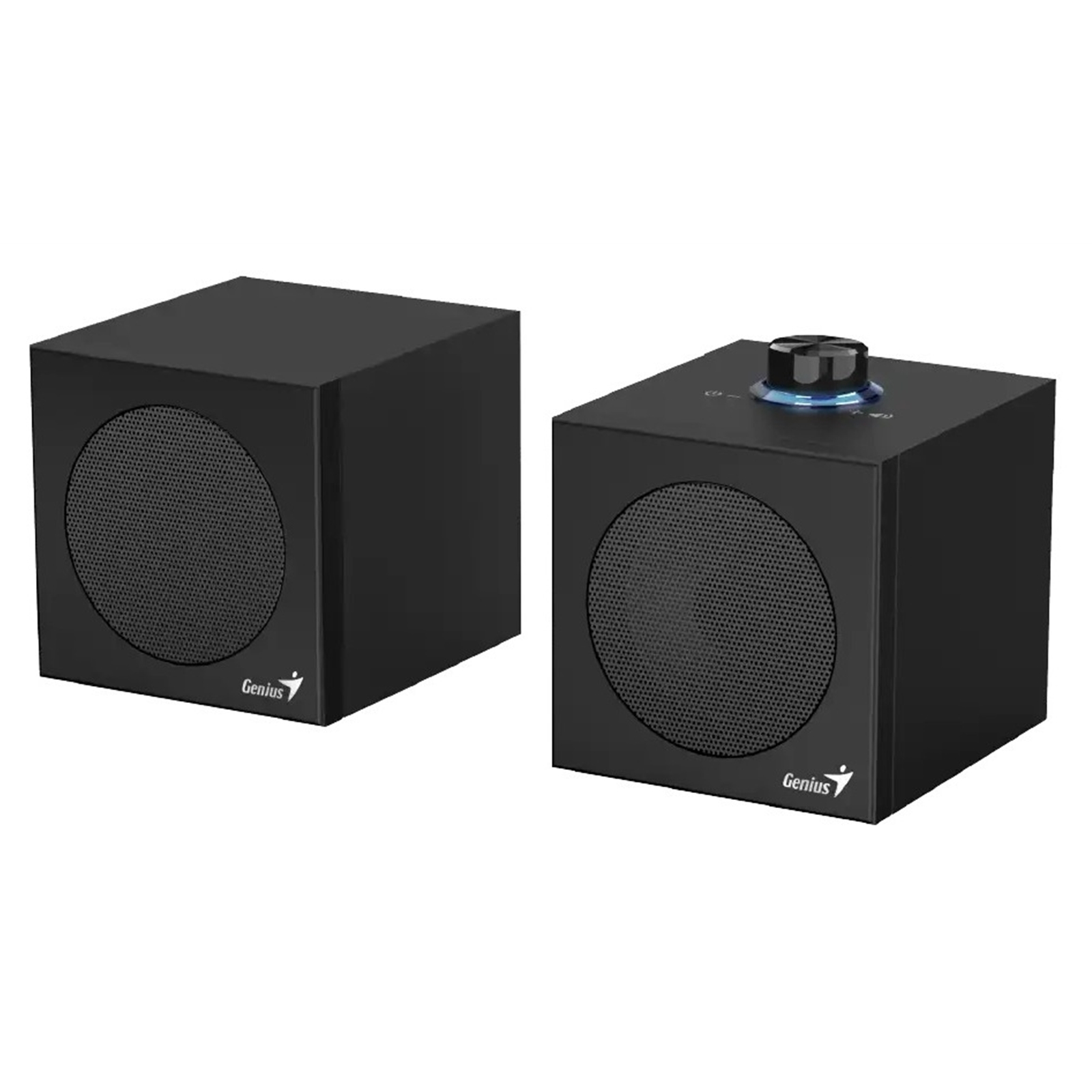 (image for) Genius SP-HF300U, 4W RMS, USB Audio Speakers, USB-A & USB-C, Compatible with Windows, macOS, and Chrome OS devices