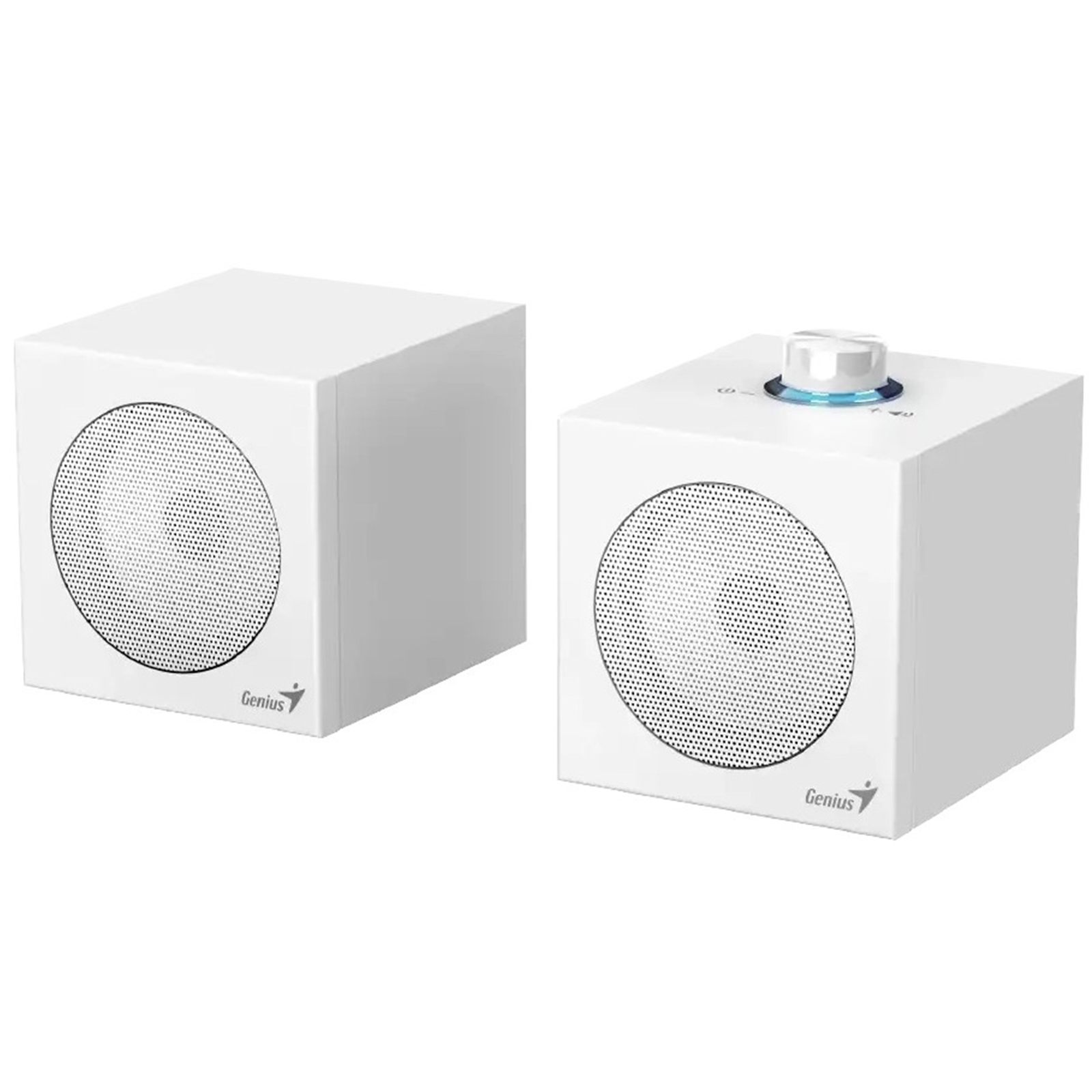 (image for) Genius SP-HF300U, 4W, USB Audio Speakers/ USB-A & USB-C - White