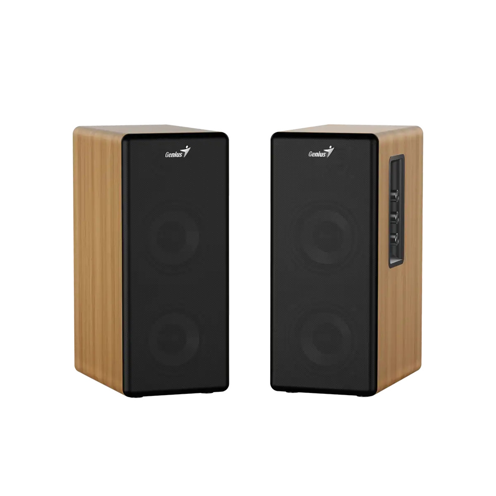 (image for) Genius SP-HF1220BT 45-Watt Bluetooth Wood Speakers, Bluetooth, 3.5mm