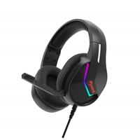 Marvo Scorpion H8618 Tactic 40 USB 2.0 Wired Gaming RGB Headset (Black) — Headphones & Headsets for UK schools