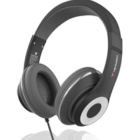 Verbatim TruSound USB-C Over-Ear Headset With In-Line Microphone, Black — Headphones & Headsets for UK schools
