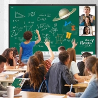 Dahua Deephub Lite Education Dhi-dhi-lph65-st470-b 65 Inch Interactive Smart Whiteboard, 4k Display, Android 11, Full Hd Webcam, Speakers, Hdmi, Usb-c, Wifi And Ethernet Dhi-lph65-st470-b - Tgt01