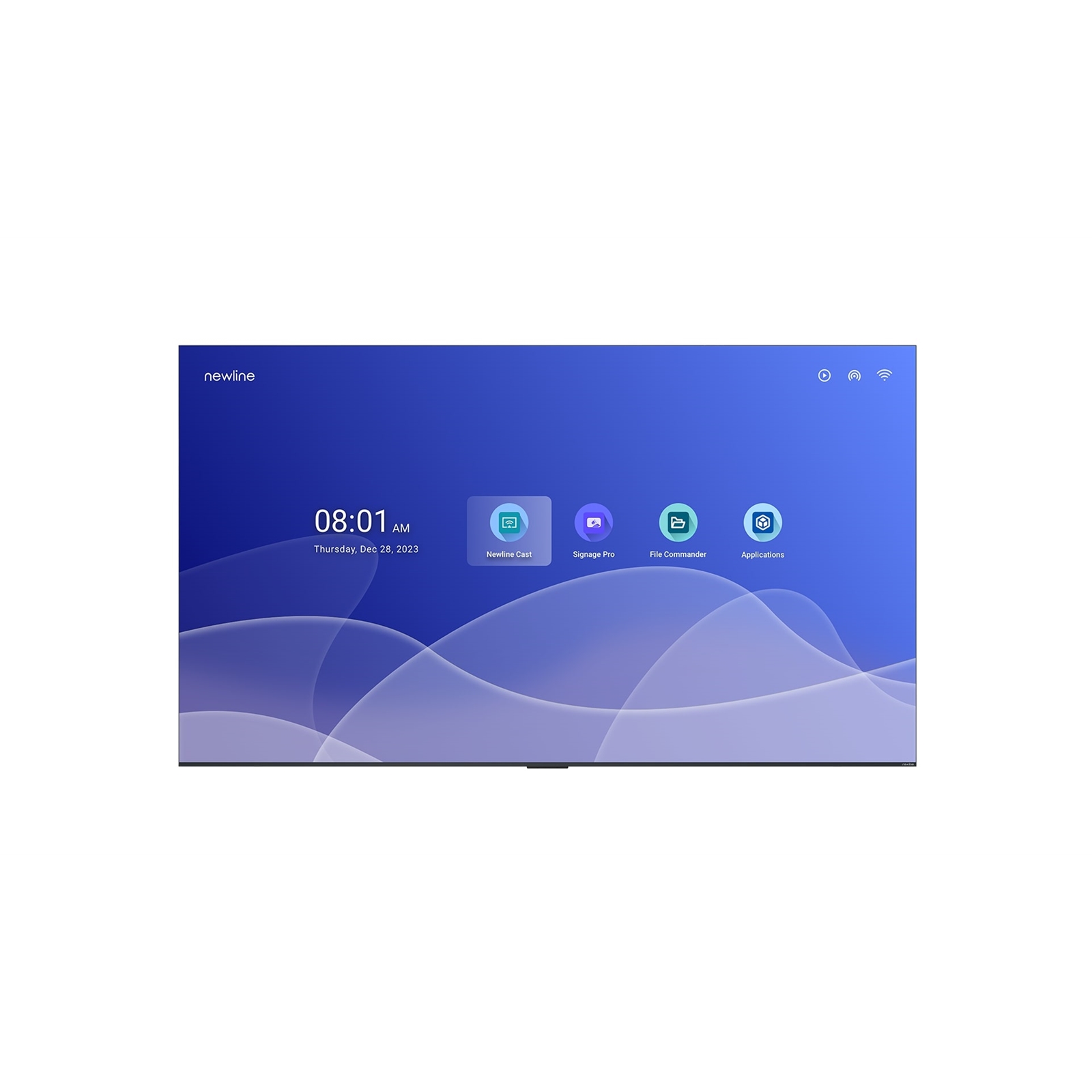 Newline STV-7524+ 75" STV+ Series Android 14, Cast+, Digital Signage Display (Non-Touch)